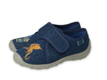 Befado Dark Blue Sneakers with Dragon Embroidery BOOGY | 660X022