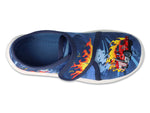 Befado Dark Blue Daycare Slippers with Firetruck Print / Sneakers - BOOGY | 660X153
