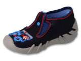 Befado Dark Blue Daycare Slippers / Sneakers SPEEDY | 110N406