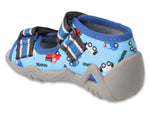 Befado Blue Daycare Slippers / Sandals SNAKE | 350P036