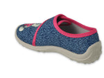 Befado Dark Blue Bear School-Daycare Slippers / Sneakers BOOGY | 660X049