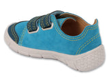 Befado Blue Sneakers with Velcro Fastening - HONEY | 908P004
