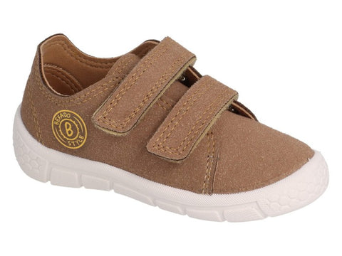 Befado Brown Sneakers with Velcro Fastening - HONEY | 909P002