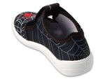 Befado Black School-Daycare Slippers / Sneakers Spider TIM | 911X025