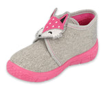 Befado Gray Fox Daycare Slippers / Sneakers FLEXI | 538P053