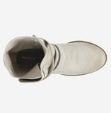 Wojas Premium Beige Leather Buckle Boots | 951064