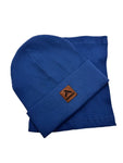 Boys' Ribbed Beanie and Tube Scarf Set ~ 2-8 years | ANWER