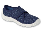 Befado Blue Sandals with Skateboards Pattern DANNY | 974X553