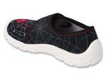 Befado Black School-Daycare Slippers / Sneakers Spider DANNY| 974X565