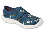 Befado Blue Sandals with Gamepads Pattern DANNY | 974X567