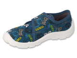 Befado Blue Sandals with Gamepads Pattern DANNY | 974X567