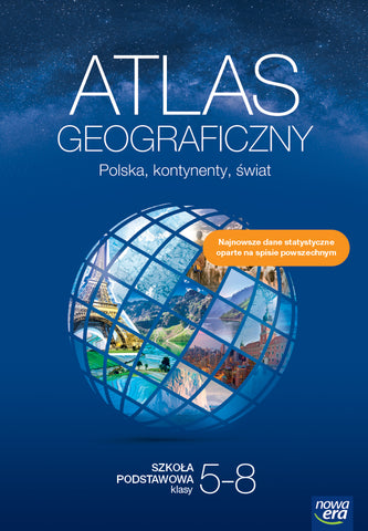 Atlas Geograficzny. Polska, Kontynenty, Świat | TK-80