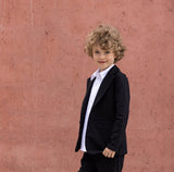 All For Kids Boys' Black Blazer | S-153