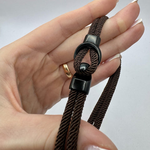 Men's Double Layer Rope Bracelet | BLU-DL