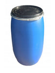85 Liters Blue Plastic Barrel with Metal Ring | BEC85