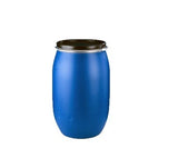 85 Liters Blue Plastic Barrel with Metal Ring | BEC85