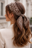 Classic Elegance Silky Feel Scarf - 70×70 cm Square Bandana | BD-6