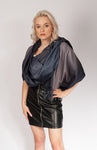 Soft Ombre Scarf A'la Cashmere with Fringes | 0792BE-G
