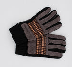 Dark Gray Men's Warm Gloves | HAL-168-DG