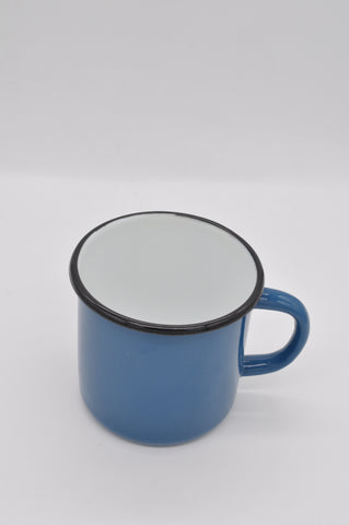 Ocean Blue Enameled Mug 1 l | 698437