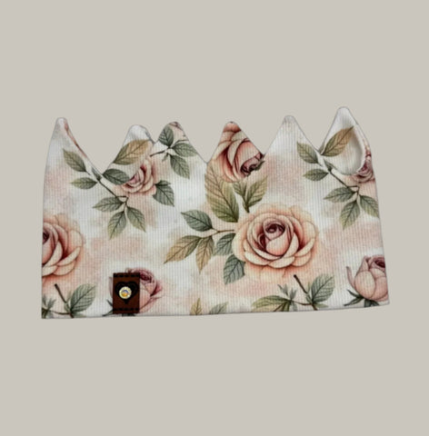 Girls' Ribbed Cotton Crown Headband | Crown