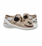 Waldi Sparkle Gold Sandals with Bear Attachment EVA | 276-890