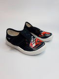 Waldi Black Daycare Slippers / Sneakers with Red Car WIKTOR | 51-574
