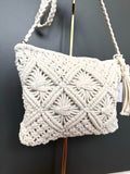 Women's Summer Crochet Messenger Bag | Sumi-627