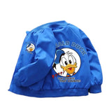 Boys' Blue Bomber Jacket with Donald Duck | S-187