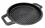 8 Liters 3 in 1 Black Enameled Cast Iron Pot - Kociołek Emaliowany Czarny | 8LEm-3in1