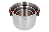 ZWIEGER KOMPACT Cookware 6-elements Set with FOLD'in System | GZK-2569