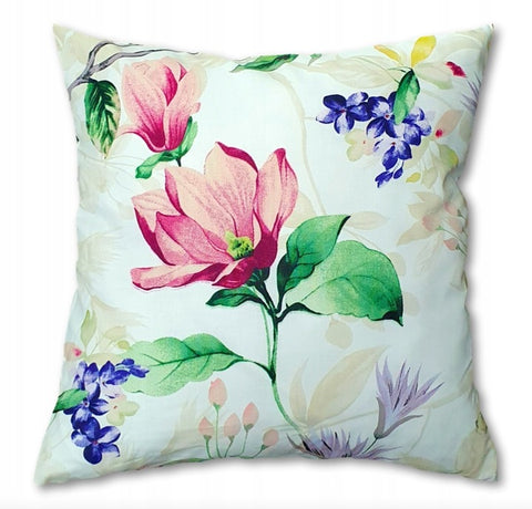 100% Cotton Multicolor Pillowcase with Floral Pattern | IK-18
