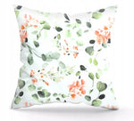 100% White Pillowcase with Floral Pattern | IK-12