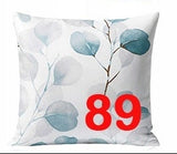 100% Cotton Light Gray Pillowcase with Floral Pattern - Poszewka na Poduszkę Jasiek | SP-89