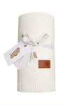 Mayamo Ecru Bamboo Baby Blanket | WZ03-ECR