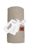 Mayamo Beige Bamboo Baby Blanket | WZ03-BE