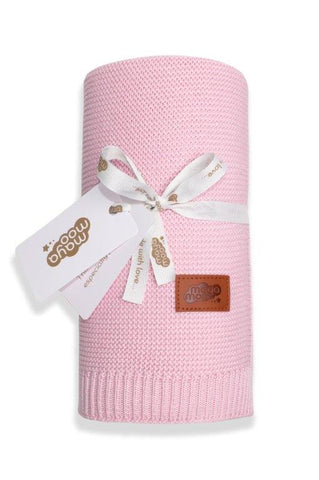 Mayamo Pink Bamboo Baby Blanket | WZ03-P