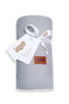 Mayamo Gray Bamboo Baby Blanket | WZ03-G