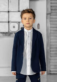 Mash Mnie Boys' Dark Blue Blazer | S-142a