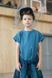 All For Kids Boys' Blue T-shirt| S-143