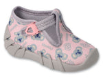 Befado Light Pink Daycare Slippers with Koala Pattern SPEEDY | 110P474