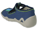 Befado Dark Blue Daycare Slippers / Sandals SNAKE | 217P116