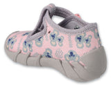 Befado Light Pink Daycare Slippers with Koala Pattern SPEEDY | 110P474