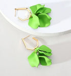 Italian-Style Acrylic Stainless Steel Earrings | PAP-22