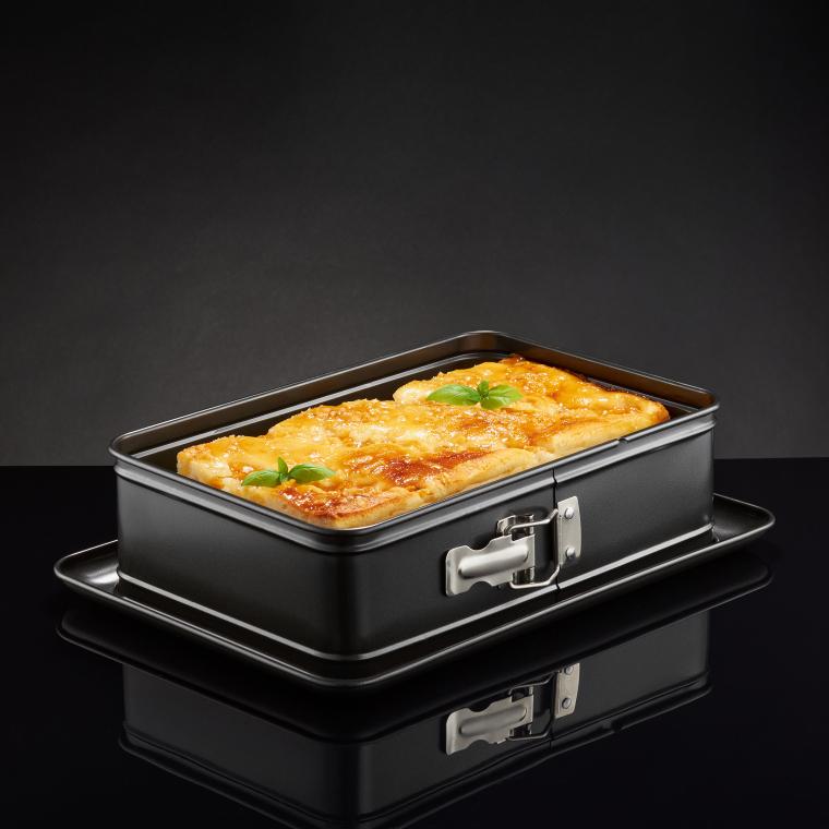 Ambition Spring-form Black Non-Stick Baking Pan 12.20 in x 8.74 in | 5 ...