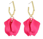 Italian-Style Acrylic Stainless Steel Earrings | PAP-22