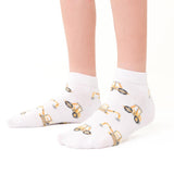 Steven Boy's White Socks with Excavator Pattern | ART-004RA215