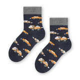 Steven Boy's Graphite Socks with Tool Pattern | ART-084XC017