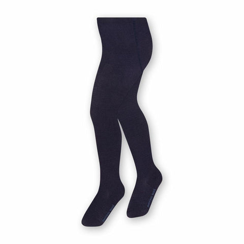 Steven Girl's Dark Blue Merino Wool Tights | TW004130L