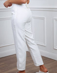 Italian-style Elegant White Pants | 2663-W